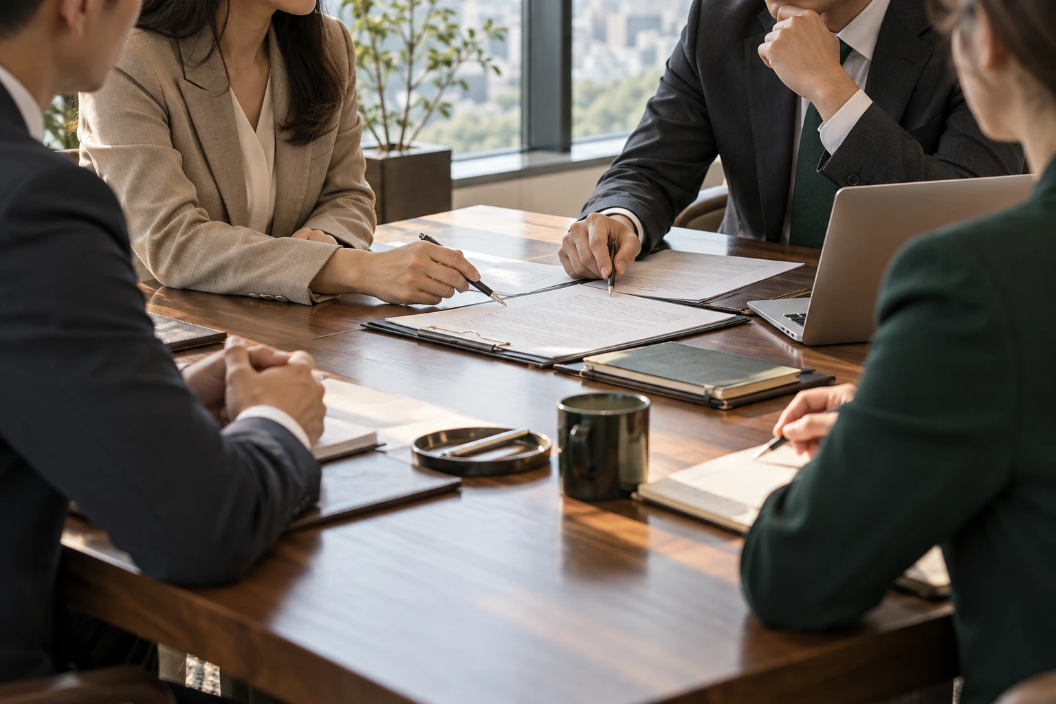 성남 기업·상사 변호사 상담 자료를 표현한 예시 이미지